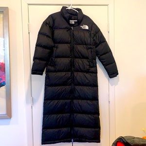 Full length North Face coat